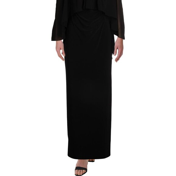 LAUREN RALPH LAUREN Womens Beaded Cold Shoulder Gown - Picture 2 of 4